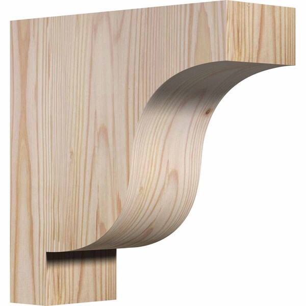 Ekena Millwork Newport Smooth Corbel, Douglas Fir, 3 1/2"W x 10"D x 10"H COR04X10X10NEW00SDF - main